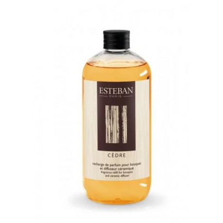 Recharge CEDRE 500ml - ESTEBAN pour Bouquet Parfumé