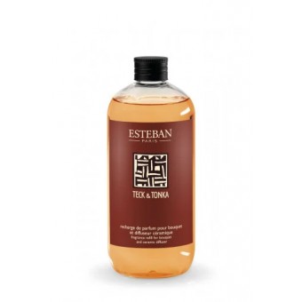 Recharge TECK & TONKA 500ml - ESTEBAN pour Bouquet Parfumé