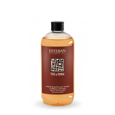 Recharge TECK & TONKA 500ml - ESTEBAN pour Bouquet Parfumé
