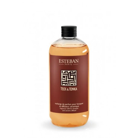 Recharge TECK & TONKA 500ml - ESTEBAN pour Bouquet Parfumé