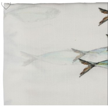 Nappe RIVIERE Vert Eau 320 X 160CM - COTE TABLE