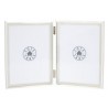 Cadre PHOTO 2 VUES CLARELL Acier 31.5 X 20.5 - COTE TABLE