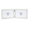 Cadre PHOTO 2 VUES CLARELL Gris 37 X 13CM - COTE TABLE