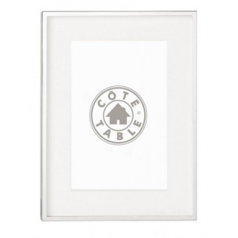 Cadre PHOTO Nickel 18 X 23CM - COTE TABLE
