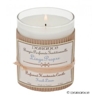 Bougie Parfumée DURANCE - Linge Propre