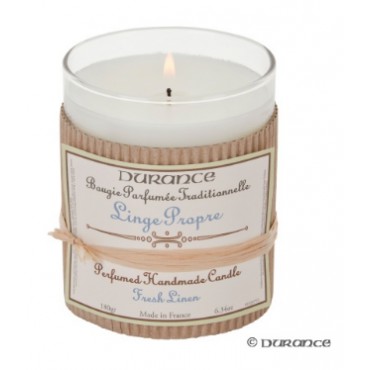 Bougie Parfumée DURANCE - Linge Propre