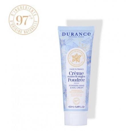 CREME Poudrée Mains & Ongles  à l'HUILE de BOURRACHE - DURANCE