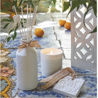 Bougie FLEUR DE MANDARINE Escale à Sintra 190 g - MATHILDE M