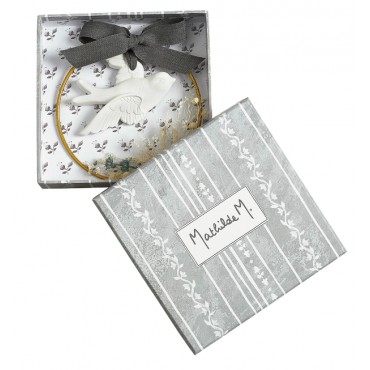 Couronne florale parfumée FLEUR de COTON - MATHILDE M