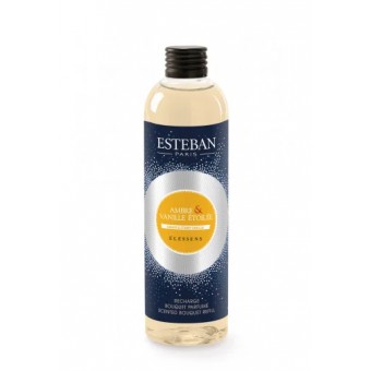 AMBRE & VANILLE ETOILEE Recharge 250ml - ESTEBAN Elessens