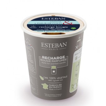 SANTAL & FLEUR de COCO Recharge Bougie 180g - ESTEBAN