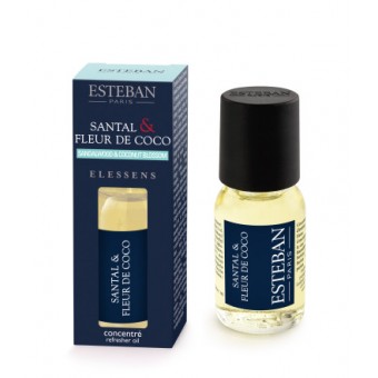 SANTAL & FLEUR de COCO Concentré 15ml - ESTEBAN Elessens