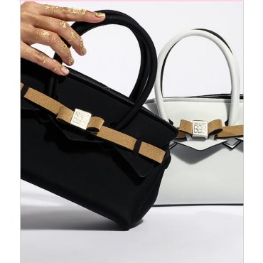 Sac MISSY Métallisé Noir & Or - SAVE MY BAG