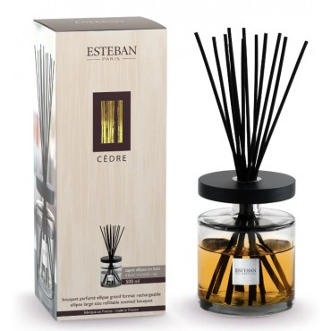 Bouquet Parfumé ELLIPSE 500ml CEDRE - ESTEBAN