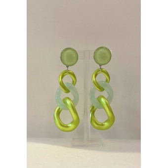 ARIA maillons verts - Francine BRAMLI Paris Bijoux