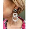 SOLARA Raphia Blanc - Francine BRAMLI Paris Bijoux