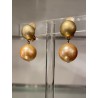 PERLE sw Dorée - Francine BRAMLI Paris Bijoux