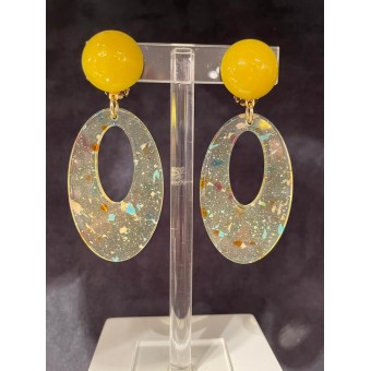 KIM Jaune - Francine BRAMLI Paris Bijoux