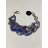 Bracelet ANAIS  Mauve Bleu Rose Vert - FRANCINE BRAMLI PARIS Bijoux