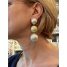 BEVERLY Perles Nacrées & jaune - Francine BRAMLI Paris Bijoux