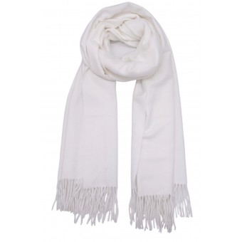 ECHARPE Cachemire Blanc