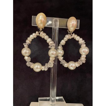 BASTILLES Nacrées - Francine BRAMLI Paris Bijoux
