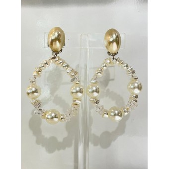 BASTILLES Nacrées - Francine BRAMLI Paris Bijoux