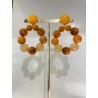 BASTILLES Ambre - Francine BRAMLI Paris Bijoux