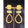 GOUTTE Longue jaune pastel - FRANCINE BRAMLI Paris