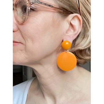 MONA Mandarine - Francine BRAMLI Paris Bijoux
