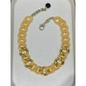 KOURTY Maillons beige & gelé - Francine BRAMLI PARIS