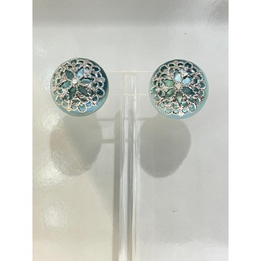 RAINBALL Bleu givré - Francine BRAMLI Paris Bijoux