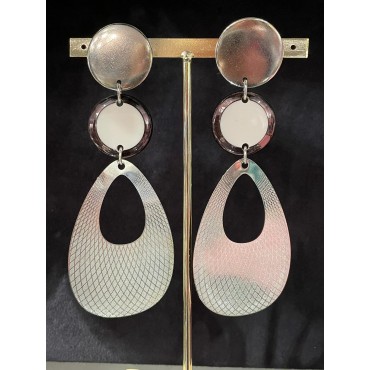 LASER Métal &  blanc - Francine BRAMLI Paris