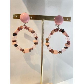 BASTILLES rose - Francine BRAMLI Paris