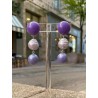 BAYA Mauve/violet perle de Majorque - Francine BRAMLI Paris