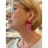 GRAPPE rose nacré - Francine BRAMLI Paris