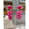 GRAPPE rose nacré - Francine BRAMLI Paris