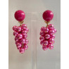 GRAPPE rose nacré - Francine BRAMLI Paris