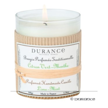 Bougie Parfumée Durance Citron Vert-Menthe