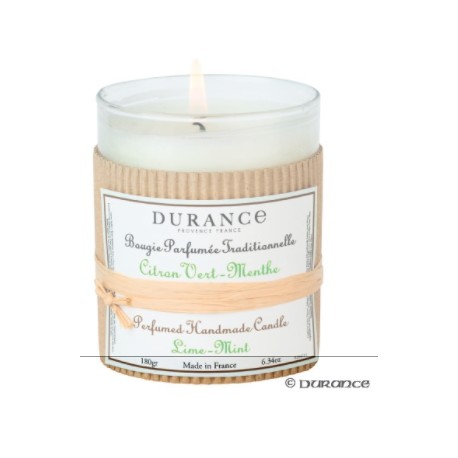 Bougie Parfumée Durance Citron Vert-Menthe