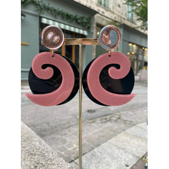 AROBASE rose & noir - Francine BRAMLI Paris