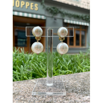PERLE nacrée Cabochon nacré - Francine BRAMLI Paris