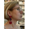 ILIANA rouge & bleu - Francine BRAMLI Paris