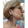 LOLINE gris brun noir - Francine BRAMLI Paris