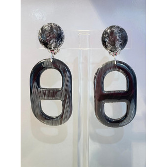 LOLINE gris brun noir - Francine BRAMLI Paris
