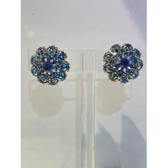RAINBALL PM cristal bleu - Francine BRAMLI Paris