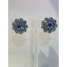 RAINBALL PM cristal bleu - Francine BRAMLI Paris