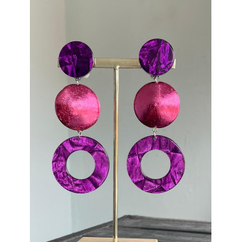FLAVIA violet fuchsia - Francine BRAMLI Paris