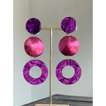 FLAVIA violet fuchsia - Francine BRAMLI Paris