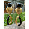 COEUR or & noir 1 - Francine BRAMLI Paris